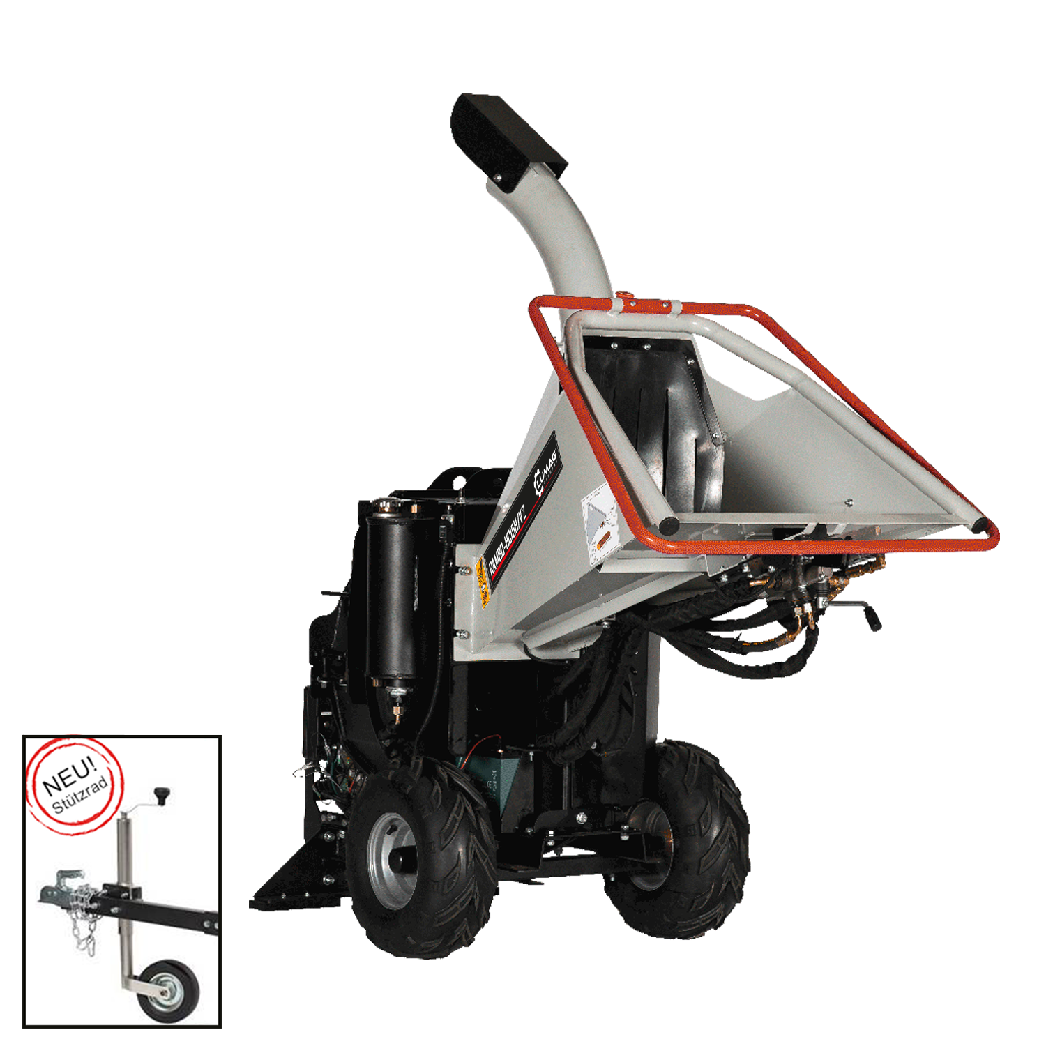 LUMAG RAMBO HC15H-V2 Επαγγελματικός θρυμματιστής κλαδιών έως 150mm LUMAG RAMBO HC15H-V2 Επαγγελματικός θρυμματιστής κλαδιών έως 150mm